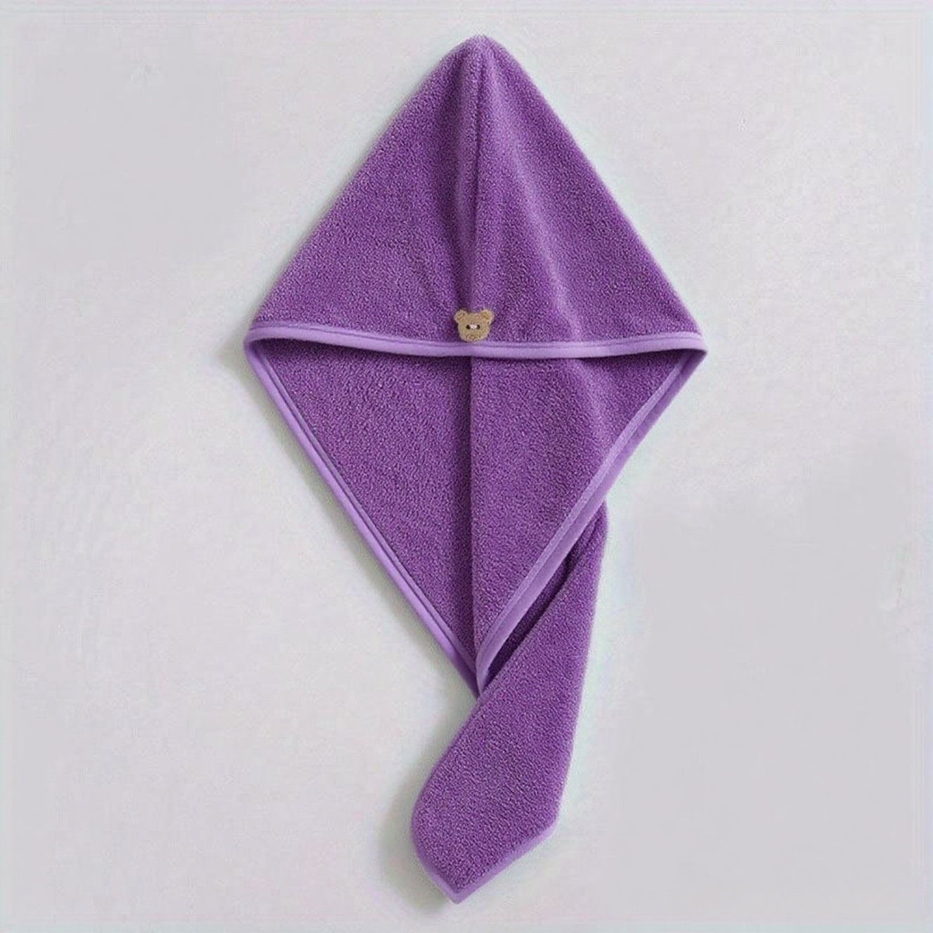 🌸 Serviette Turban Séchage Rapide – L’alliée beauté des cheveux 🌸