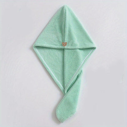 🌸 Serviette Turban Séchage Rapide – L’alliée beauté des cheveux 🌸
