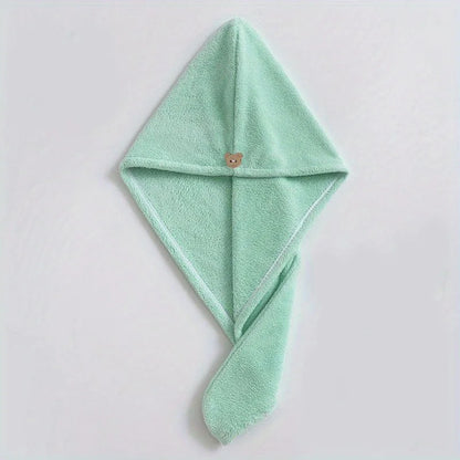 🌸 Serviette Turban Séchage Rapide – L’alliée beauté des cheveux 🌸