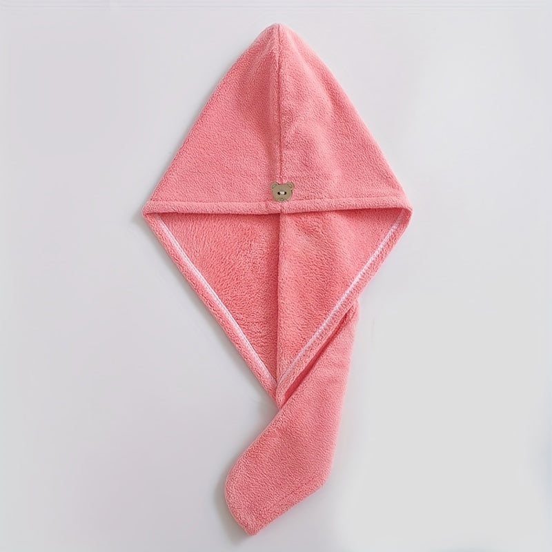 🌸 Serviette Turban Séchage Rapide – L’alliée beauté des cheveux 🌸